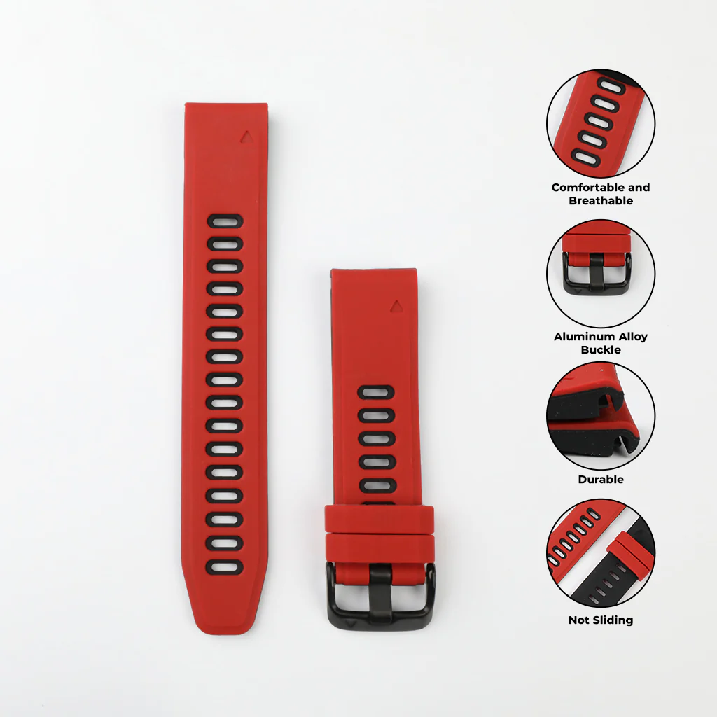TECPHILE - 20mm Quickfit Watch Band for Garmin Fenix 6S/6S Pro - Image 16