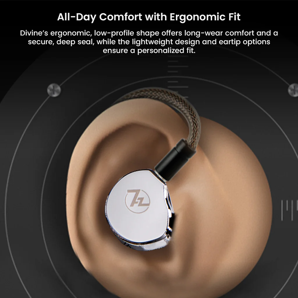 7Hz x Crinacle – Divine 14.5mm Planar Magnetic IEM - Image 13