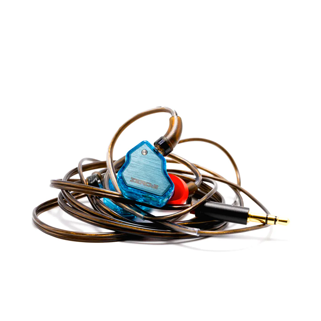 7HZ x Crinacle Zero 2 IEM (Blue) + AUDIOCULAR D07 Slim DAC & Amp - Image 4