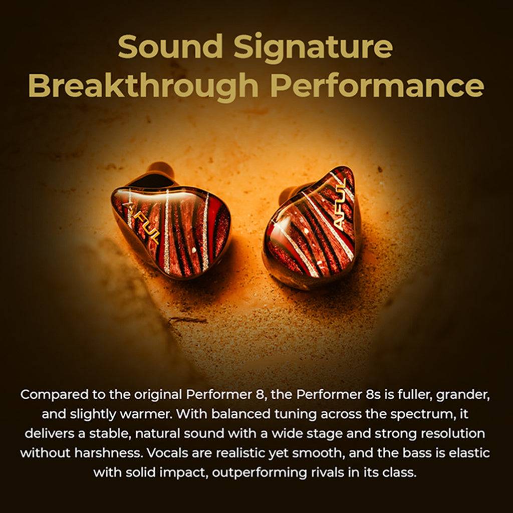 AFUL - Performer 8S 1DD + 6BA + Passive Radiator + MicroPlanar Quadbrid IEM - Image 8