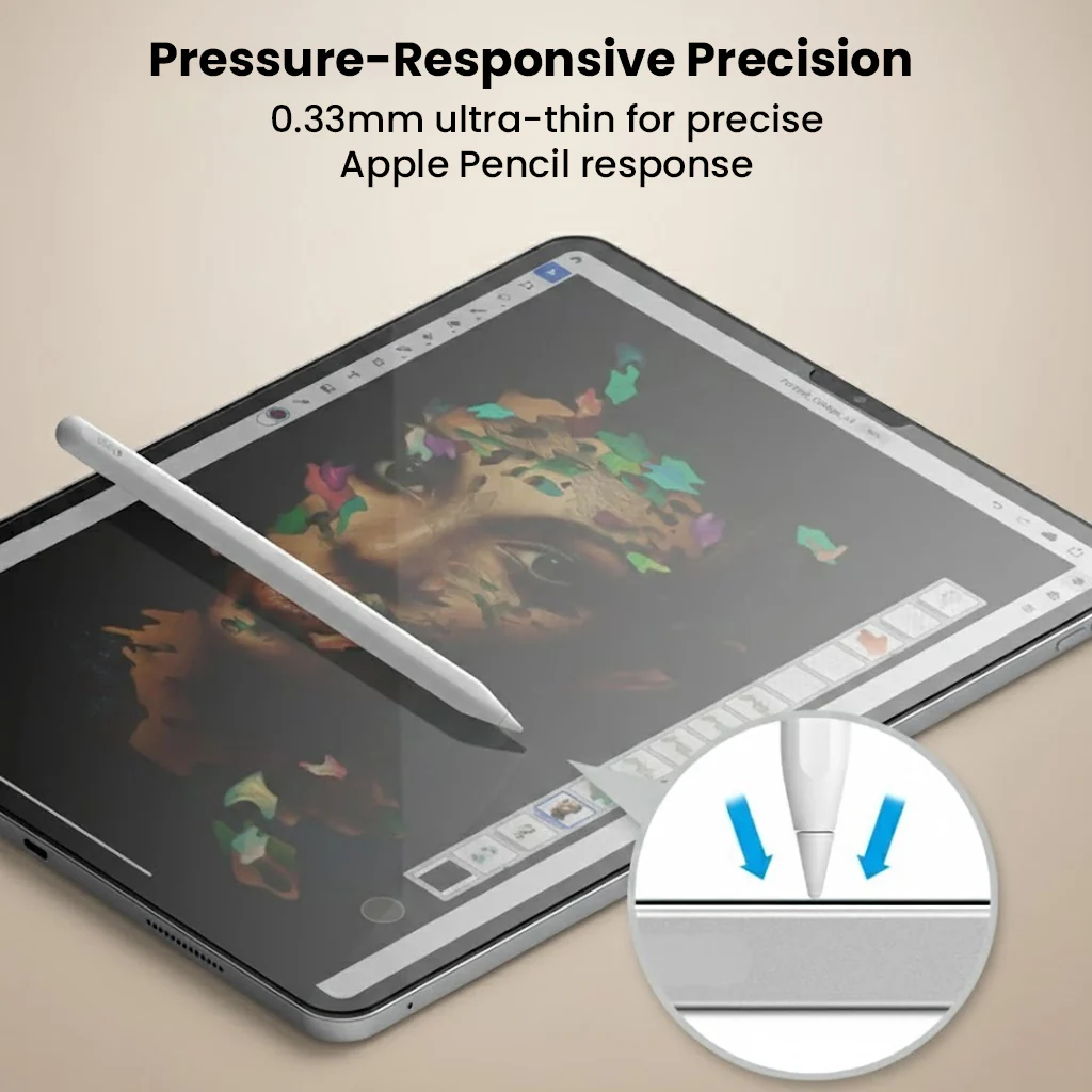 Anti Spy Privacy Tempered Glass Screen Protector For iPad Pro 12.9 (2021/2020/2018) - Image 5