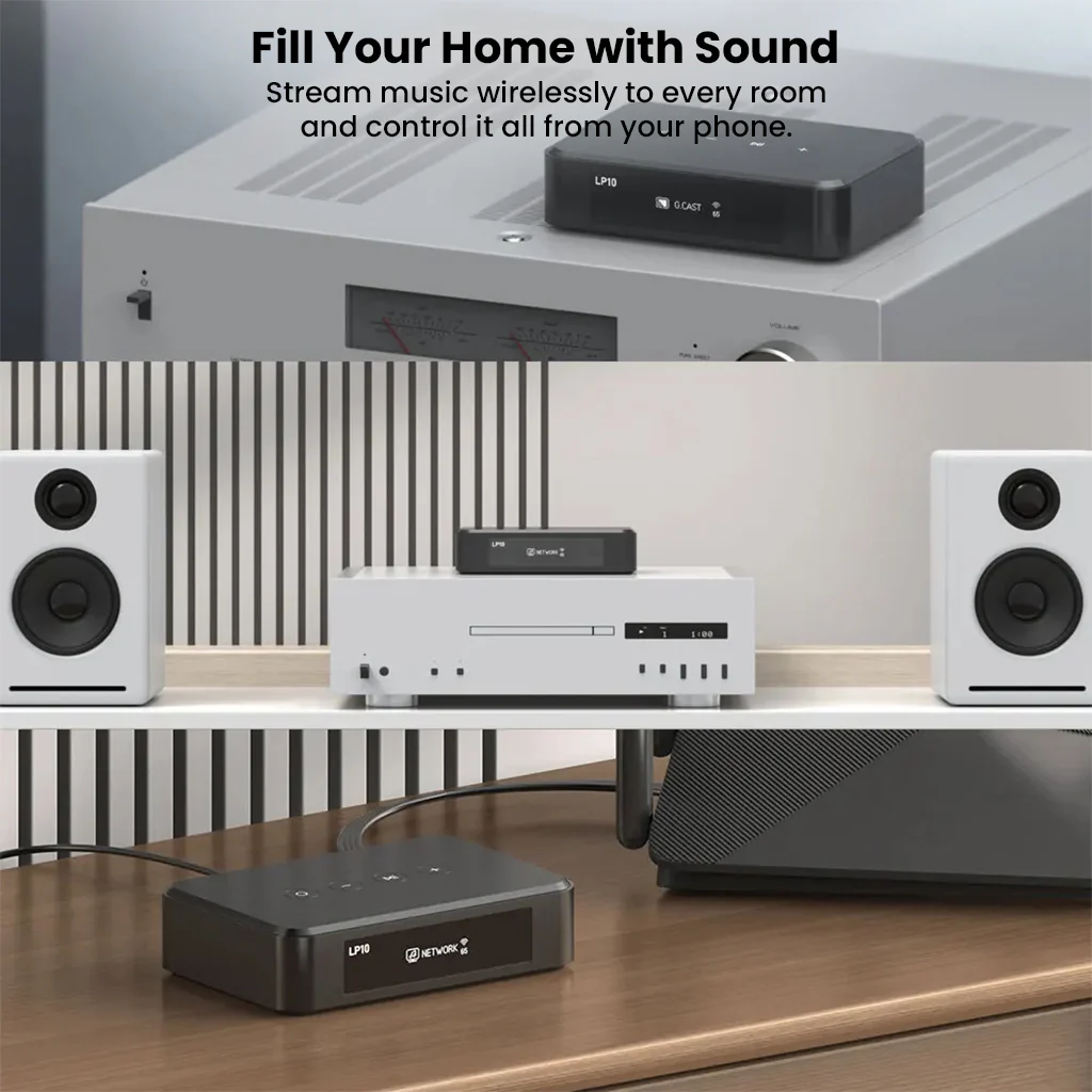 Arylic - LP10 Wireless Music Streamer with AirPlay 2, Multiroom Stereo - Image 12