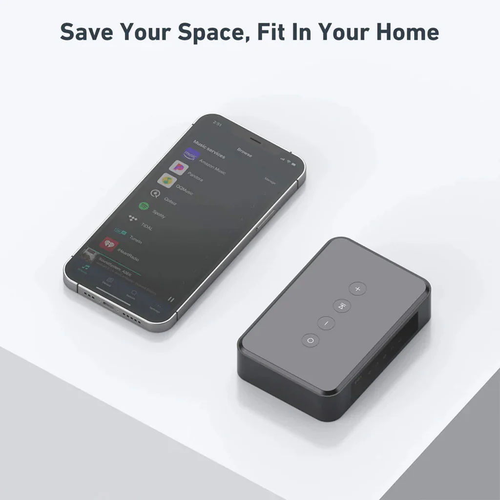 ARYLIC S10+ Wireless Music Streamer with AirPlay, Multiroom Stereo - Image 12
