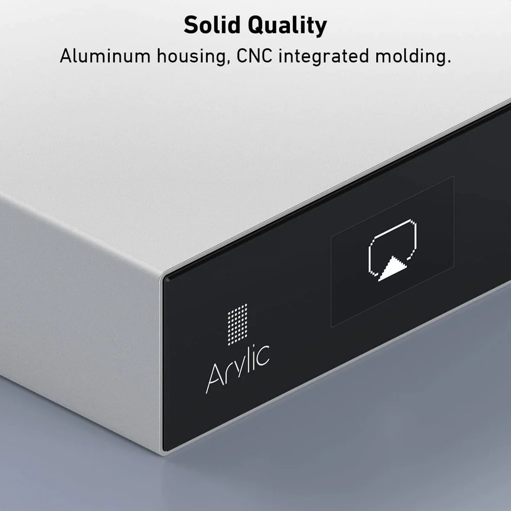 ARYLIC - S50 Pro+ Wireless Stereo Preamplifier With aptX HD & ES9023 DAC - Image 6