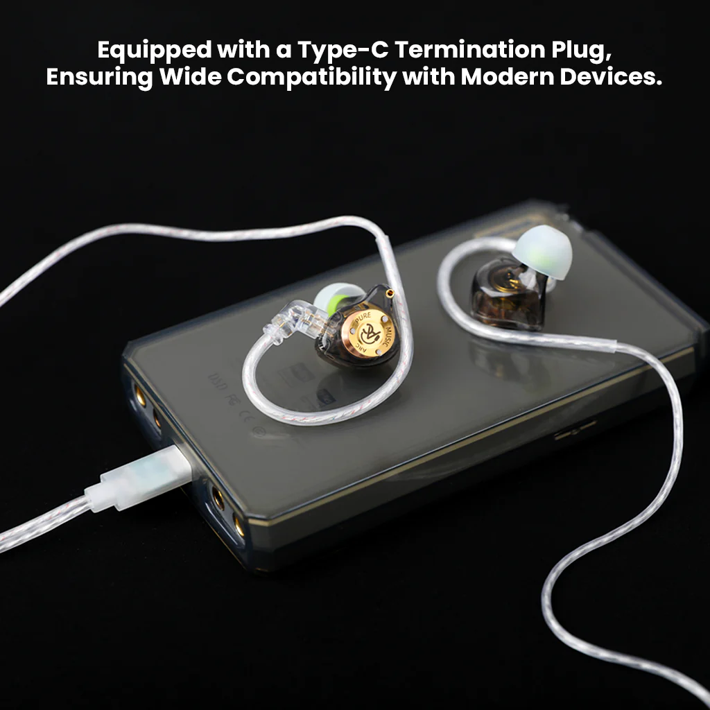 AUDIOCULAR - ARC 11mm Dynamic Driver Hi-Res Type C IEM With KT02H20P DAC Chip - Image 14
