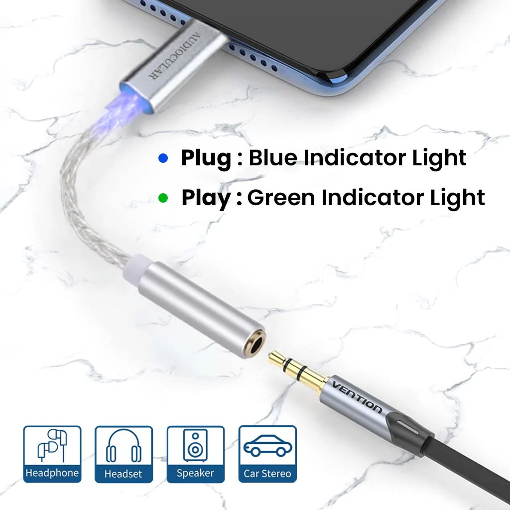 AUDIOCULAR D11 CS43131 Type C to 3.5mm Portable DAC Dongle - Image 8