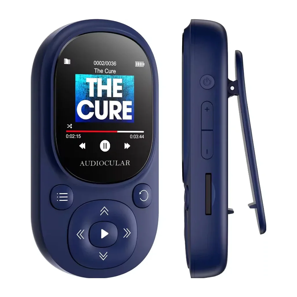AUDIOCULAR - M11 Portable Mp3 Player with Clip Design - Image 21