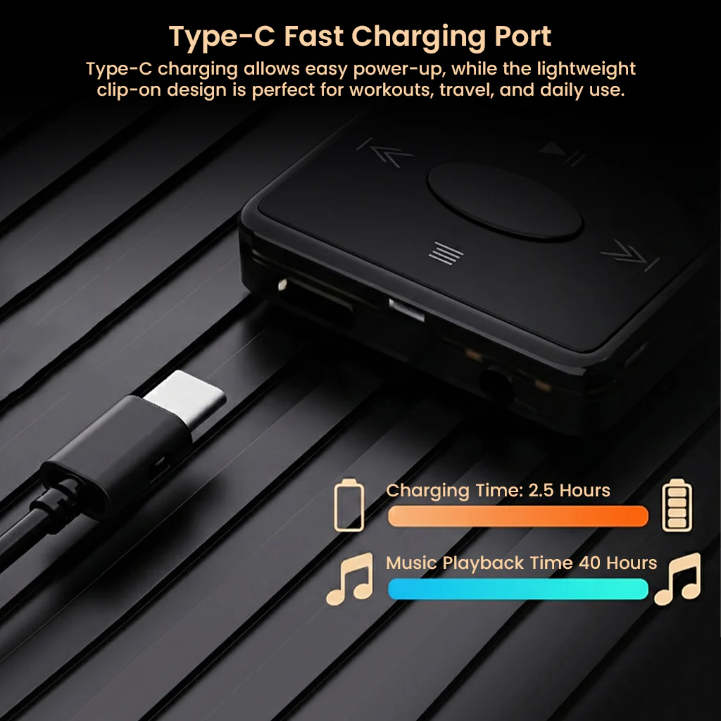 AUDIOCULAR – M12 MP3 Music Player - Image 8