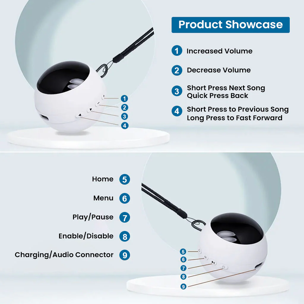 AUDIOCULAR - M81 Portable Mp3 Player - Image 9