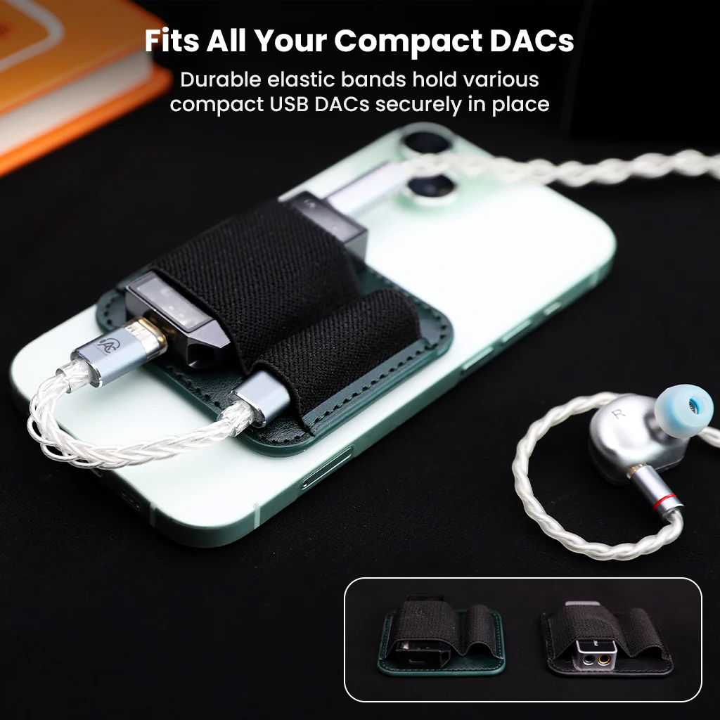 AUDIOCULAR Magnetic Dongle Holster MagSafe Compatible DAC Holder Case - Image 8