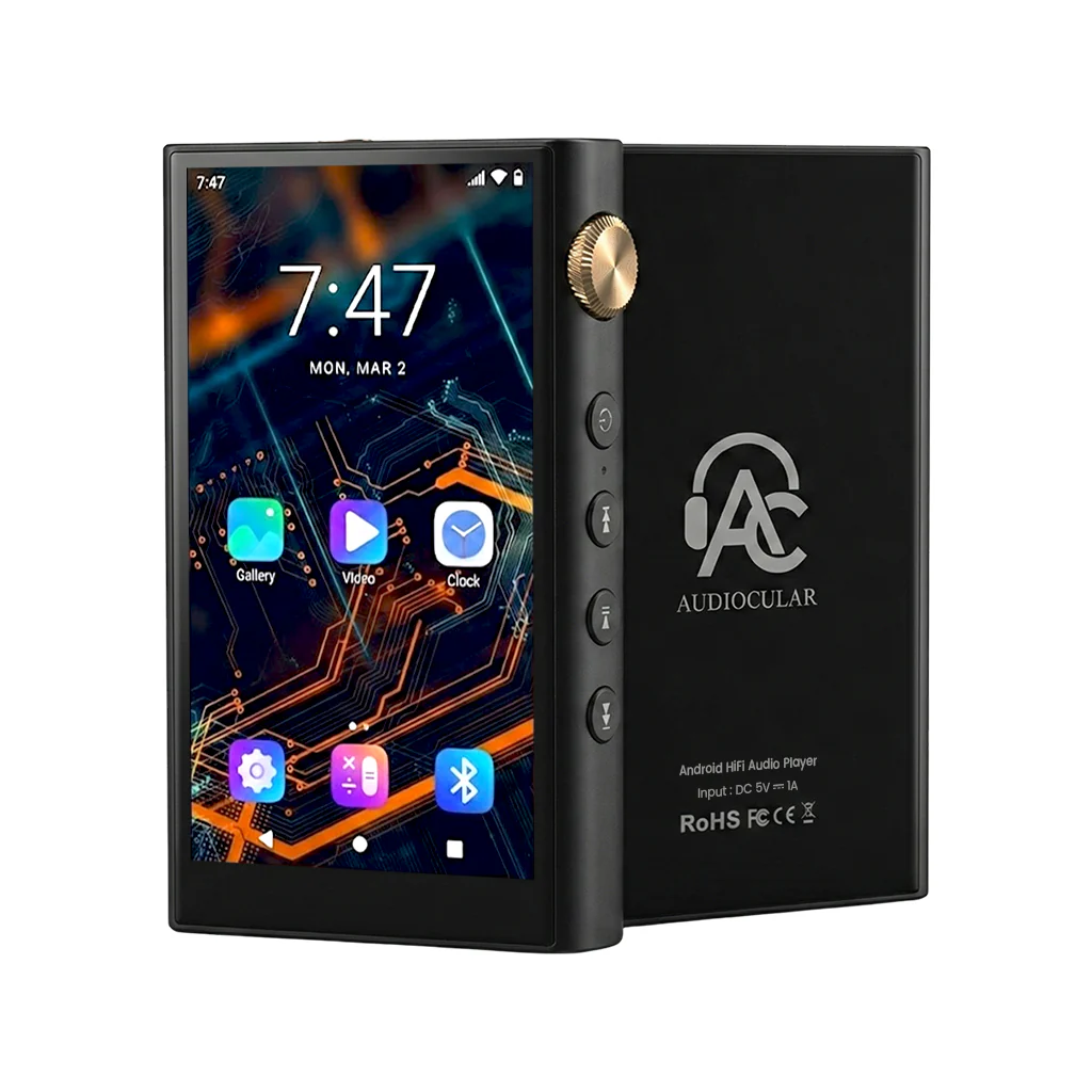 AUDIOCULAR – Nexus HiFi Android 12 Digital Audio Player