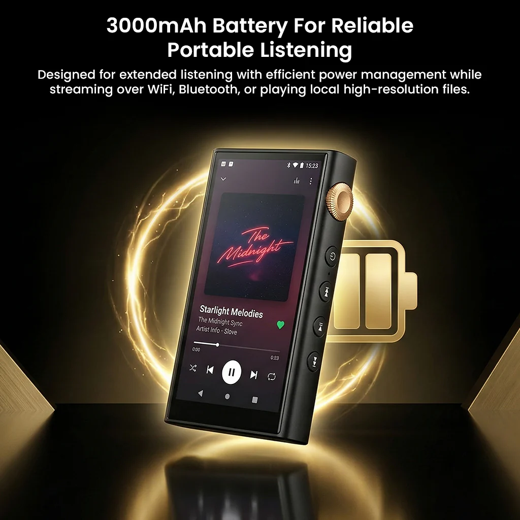AUDIOCULAR – Nexus HiFi Android 12 Digital Audio Player - Image 7