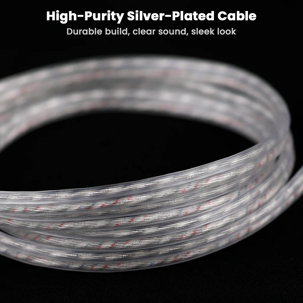 AUDIOCULAR - RC1 Silver-Plated Replacement Cable for KZ IEMs - Image 3