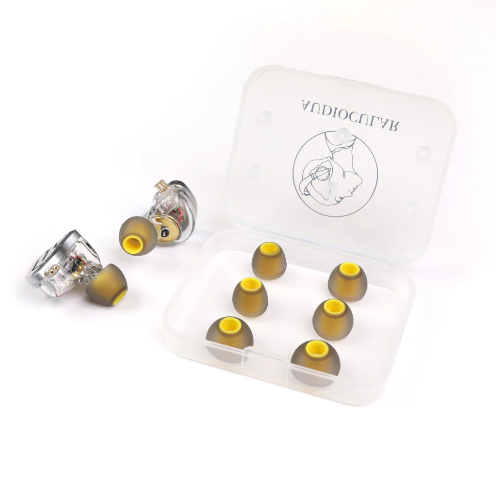 AUDIOCULAR - SoftGrip Silicone Eartips for IEMs