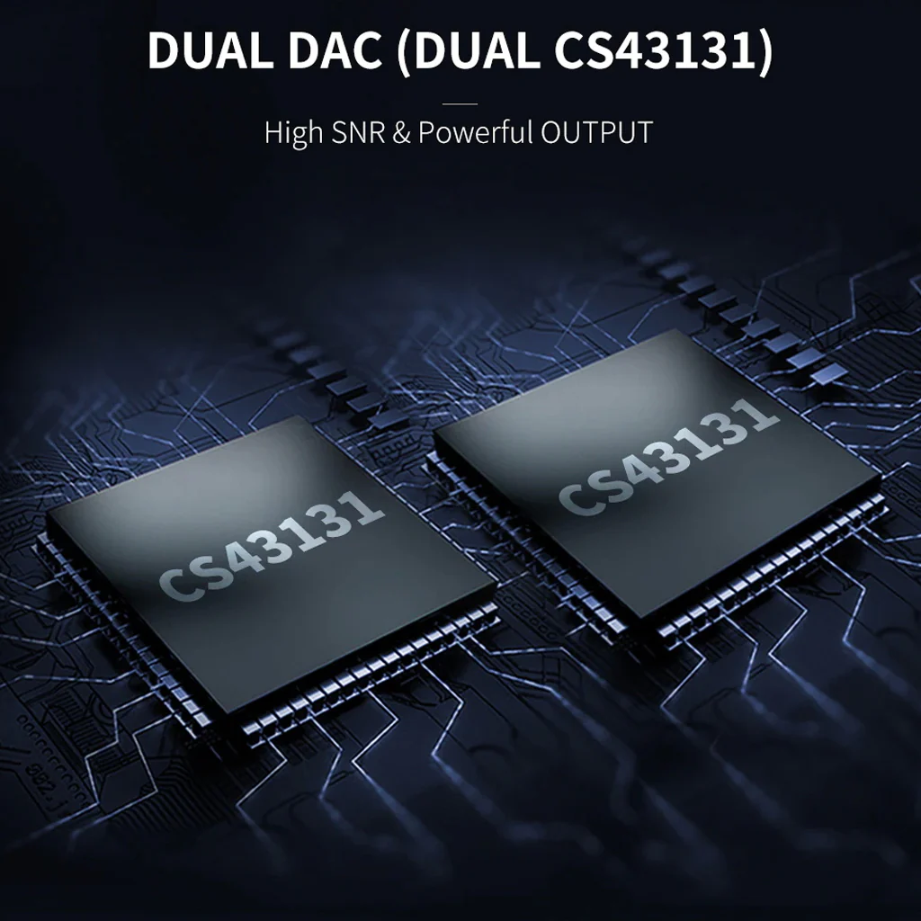 AUDIOCULAR - TP20 Pro Dual CS43131 Portable DAC & Amp - Image 5
