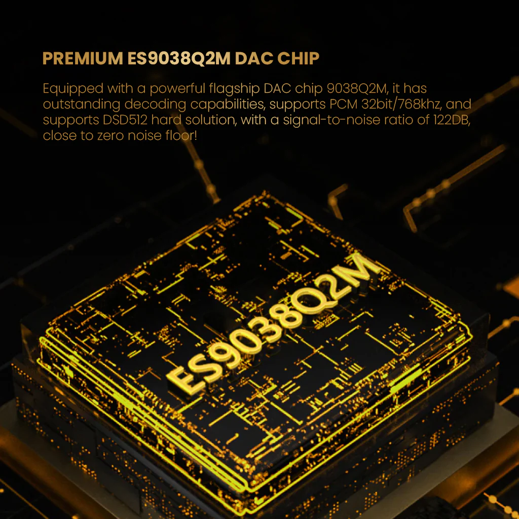AUDIOCULAR - TP30 Pro ES9038Q2M Portable DAC & Amp - Image 12