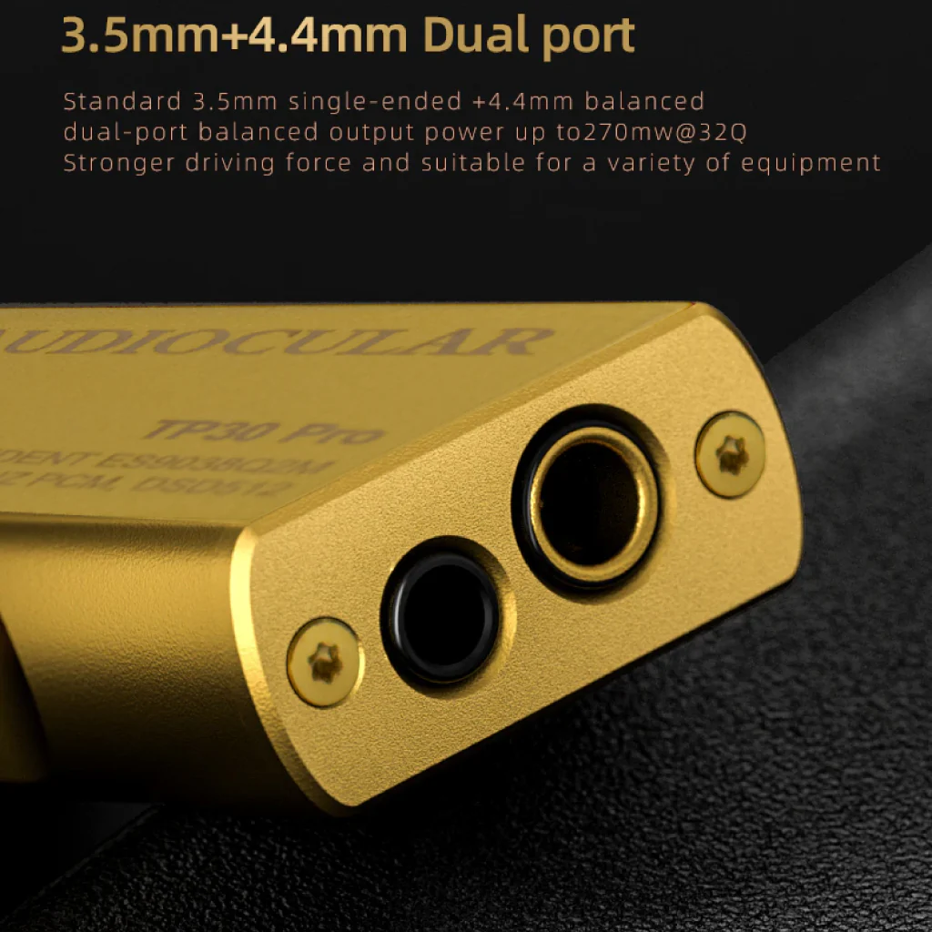 AUDIOCULAR - TP30 Pro ES9038Q2M Portable DAC & Amp - Image 3