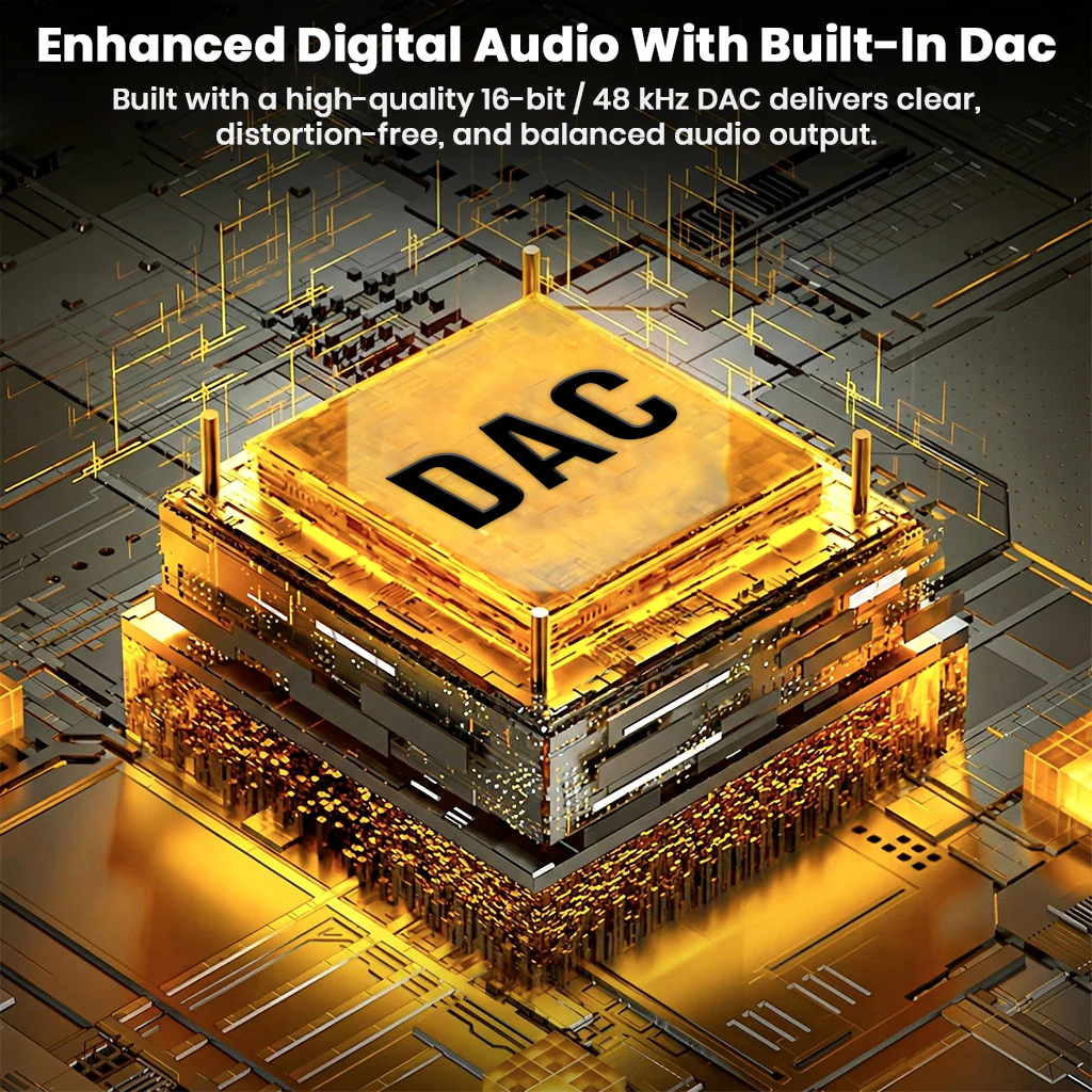AUDIOCULAR D19 Male Type C to Female Type C and 3.5mm Audio Adapter, 100W PD/Mic Support - Image 12
