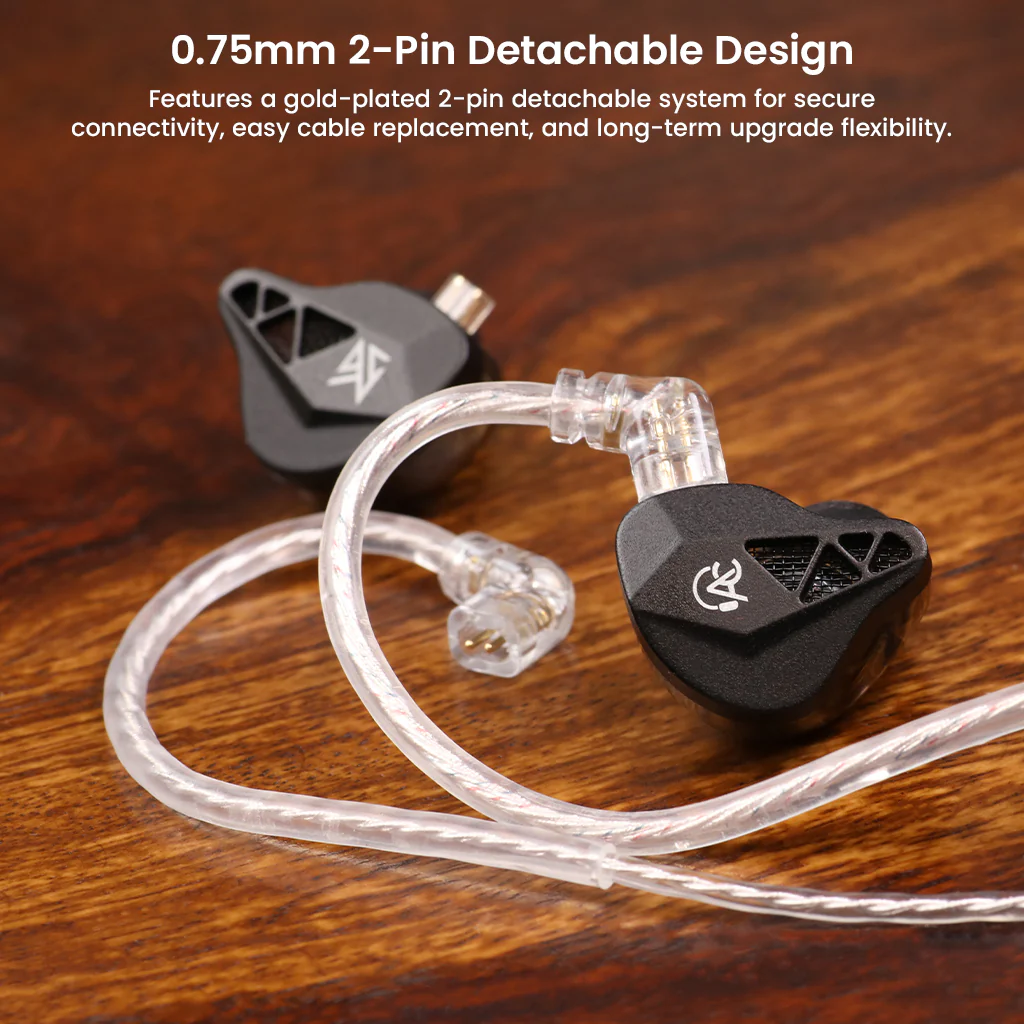 AUDIOCULAR x KZ Beast Type-C IEM with KT02H20P DAC, 10mm Dual Magnetic Driver - Image 7