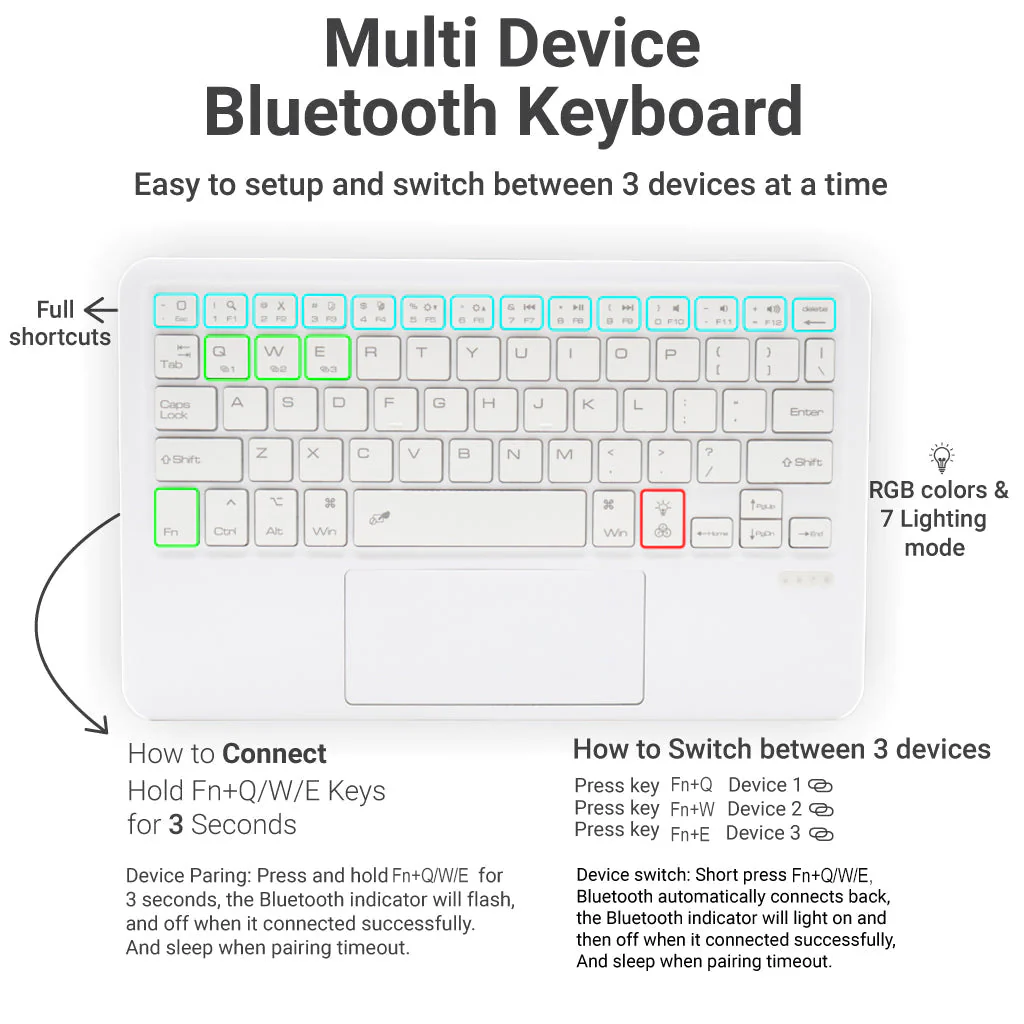 B102D Wireless Keyboard (Demo Unit) - Image 10