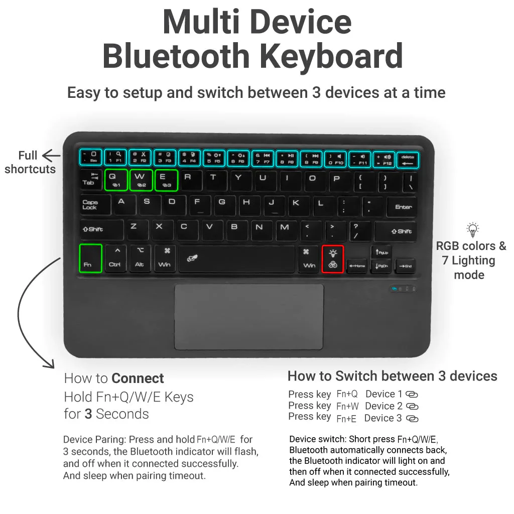 B102D Wireless Keyboard (Demo Unit) - Image 3