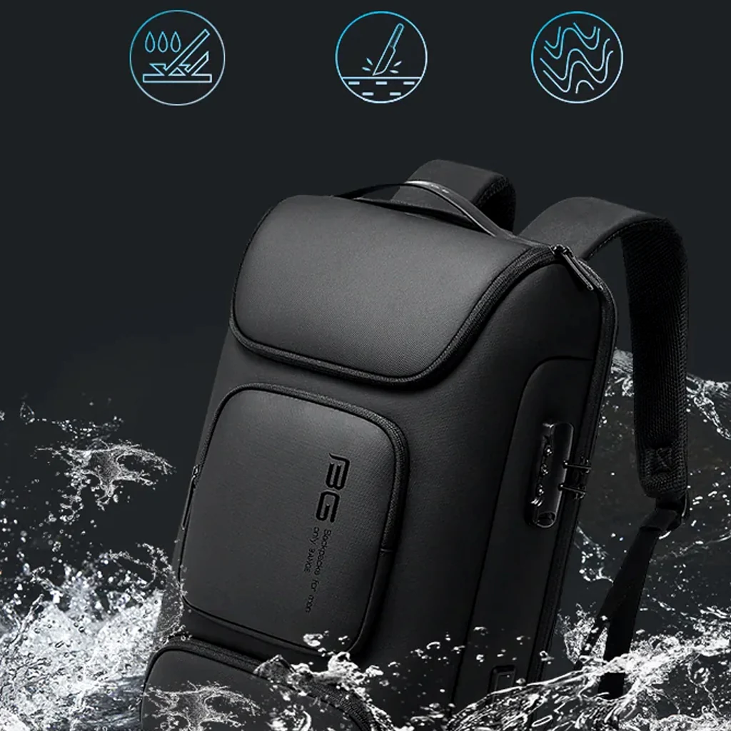 BANGE - 7216 Plus 35L Travel Backpack with Antitheft Lock & Charging Port - Image 10
