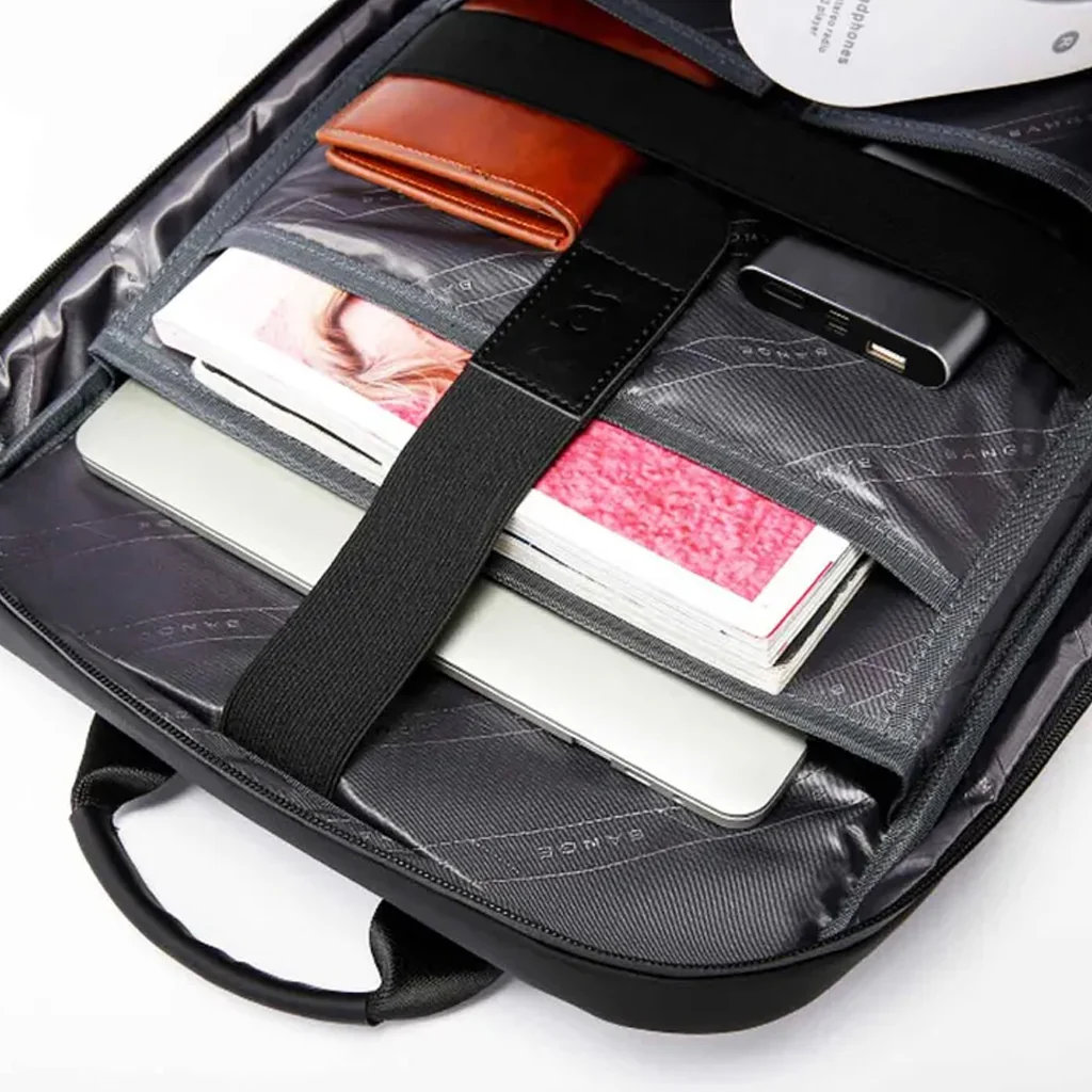 BANGE - Laptop Backpack fit for 15.6” Laptop Compact Travel Bag for Men - Image 9