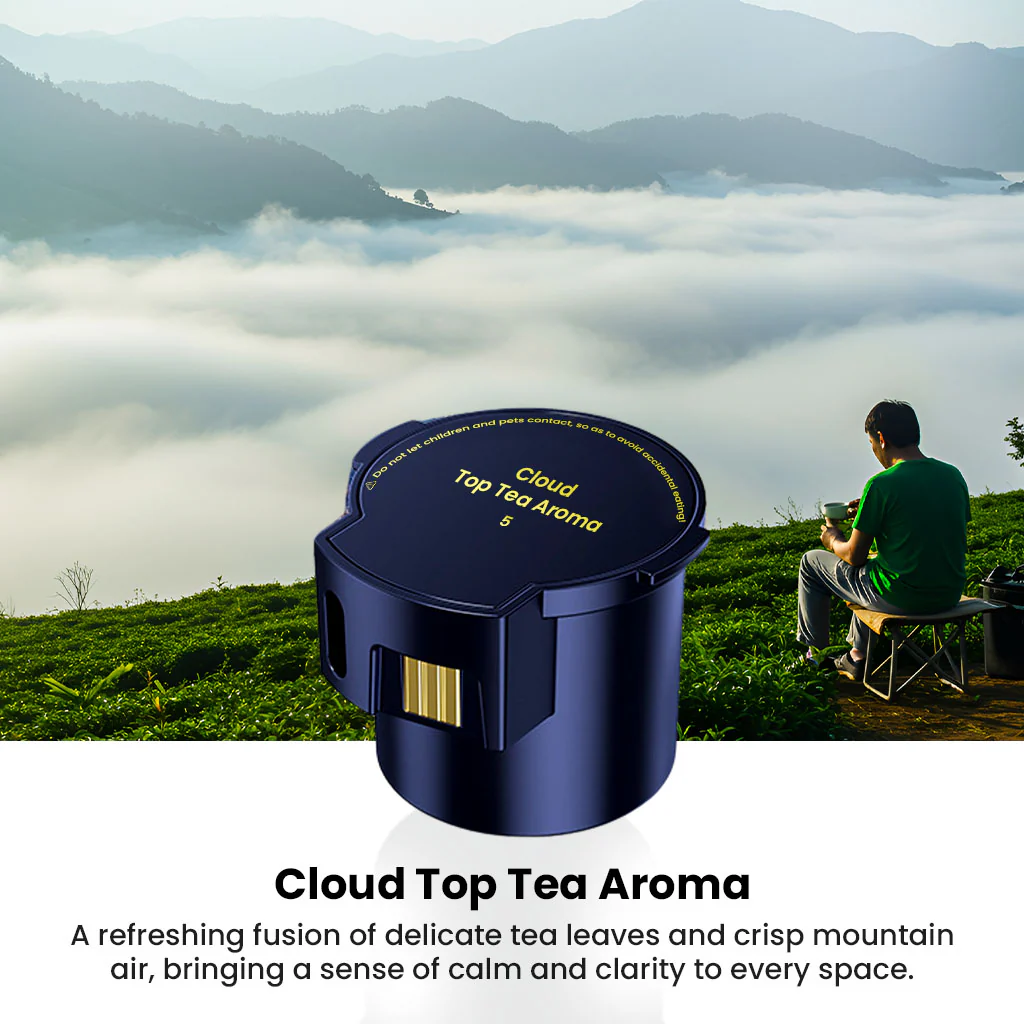 P3 Car Air Freshener Atomizer Automatic Diffuser with Ambient Light - Image 9
