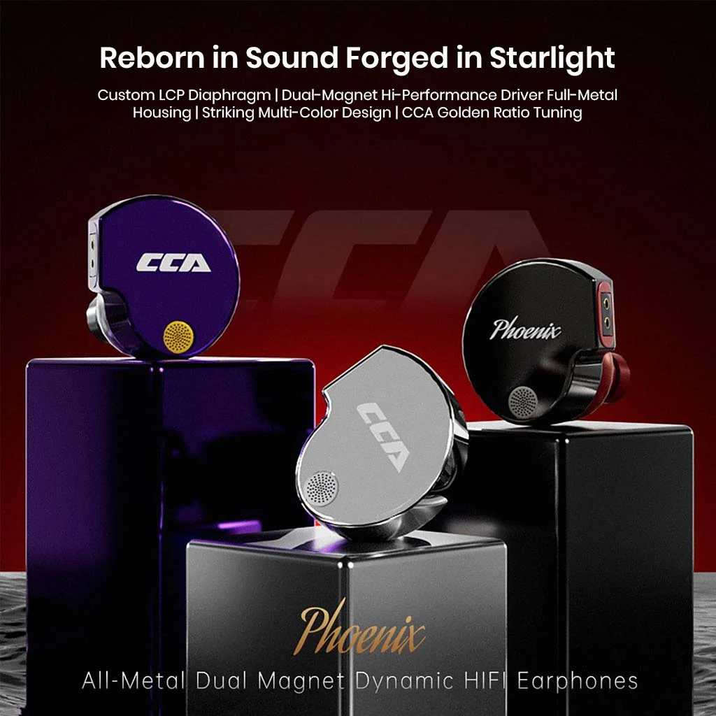 CCA - Phoenix Dual Magnet Dynamic Driver IEM - Image 2