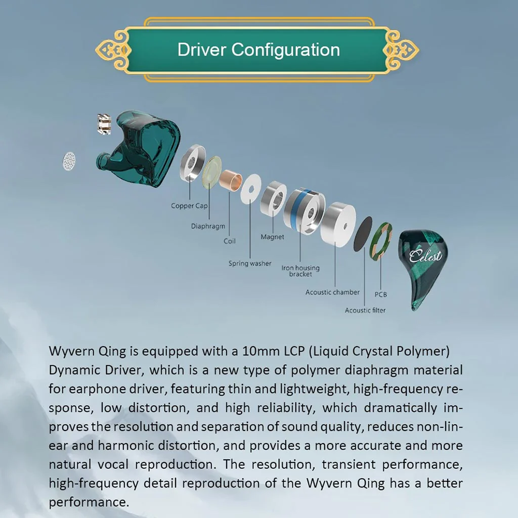 Kinera - Celest Wyvern Qing Dynamic Driver IEM - Image 7