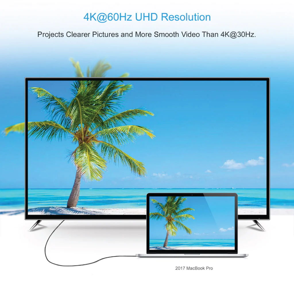 CHOETECH - XCM-1501 USB C to Mini DisplayPort Cable - Image 7