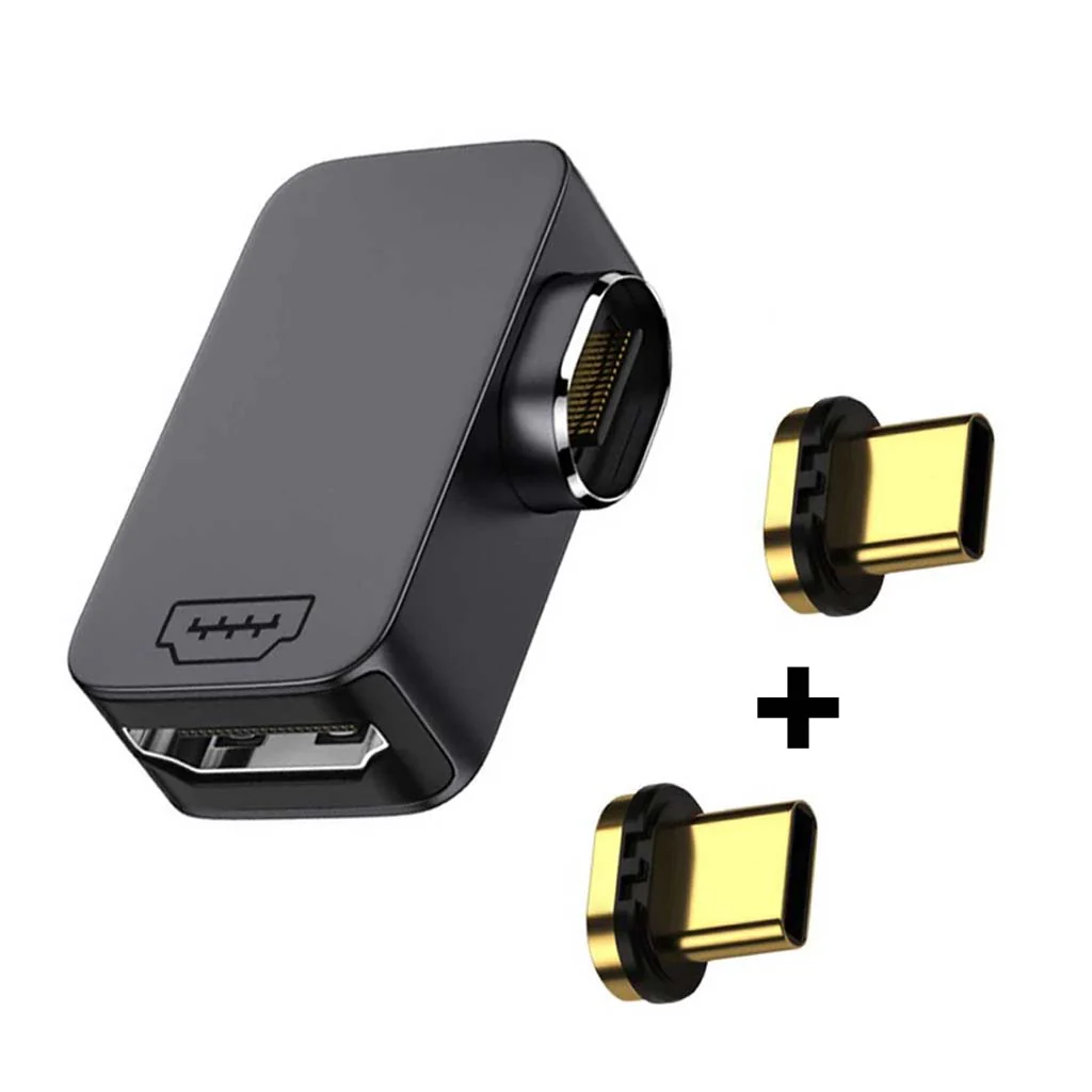 TECPHILE 4K FHD Magnetic Type C to HDMI Converter Adapter - Image 7