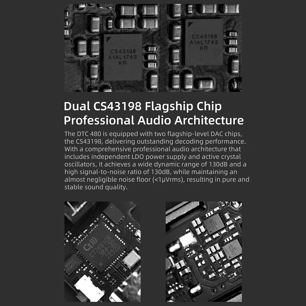 DUNU - DTC480 CS43198 Portable Flagship DAC/Amp for IEM - Image 3