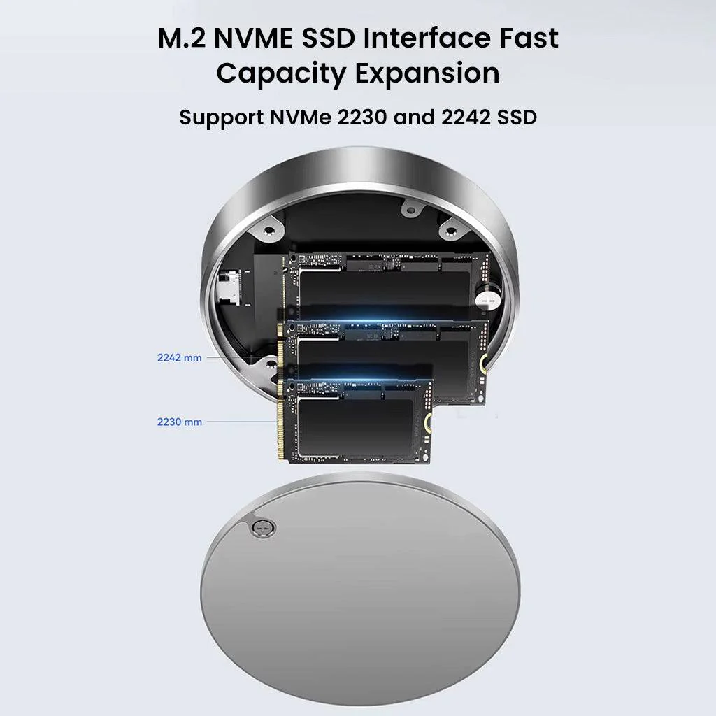 EAGET - SE880 M.2 NVMe SSD Enclosure Upto 4TB Capacity - Image 8