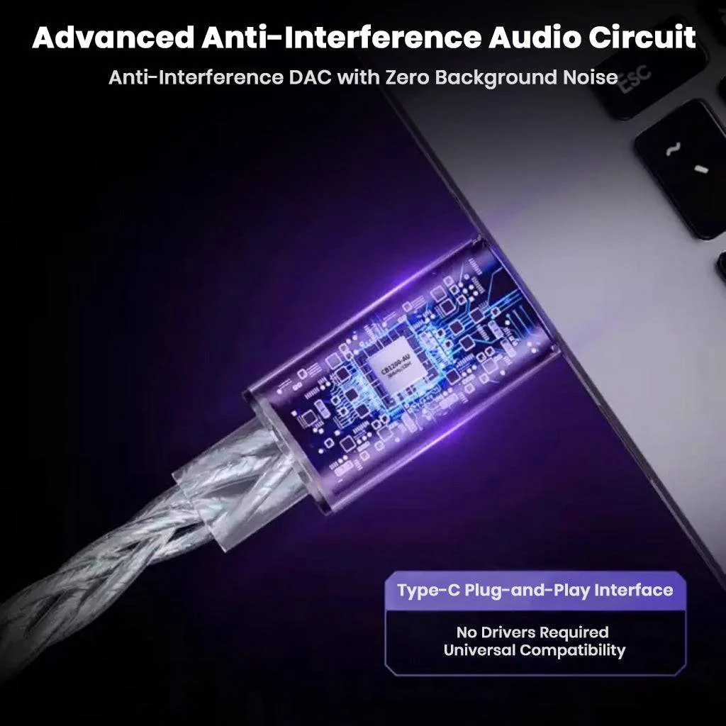 EPZ – G30 1DD + 1BA Gaming IEM With ENC Boom Mic - Image 5