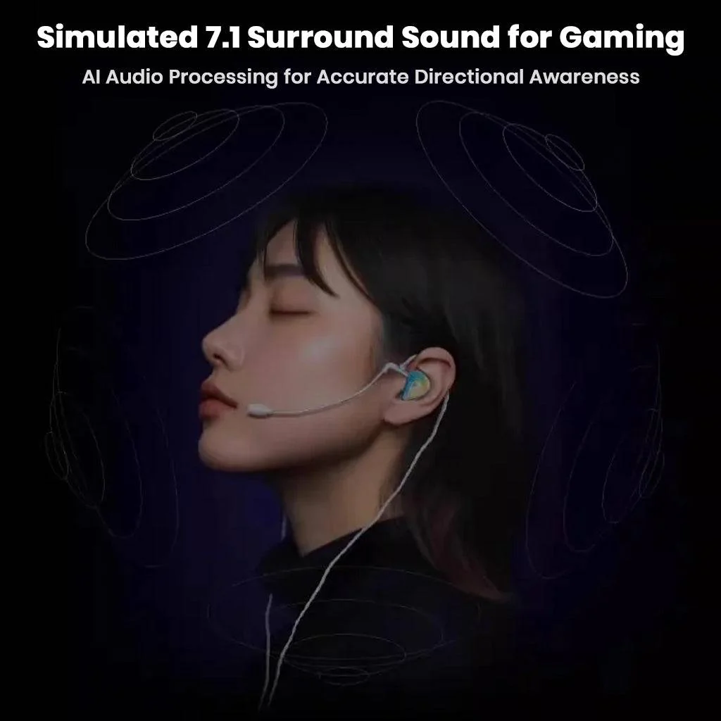 EPZ – G30 1DD + 1BA Gaming IEM With ENC Boom Mic - Image 6