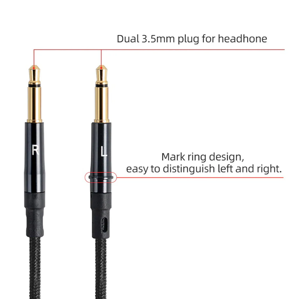 FAAEAL- HFM02 HIFIMAN Headphone Replacement Cable - Image 3