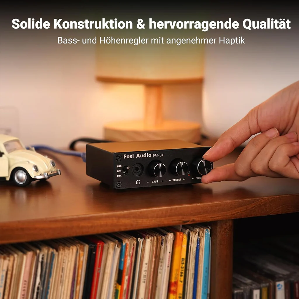 Fosi Audio - Q4 Mini Stereo Gaming DAC & Amp - Image 5