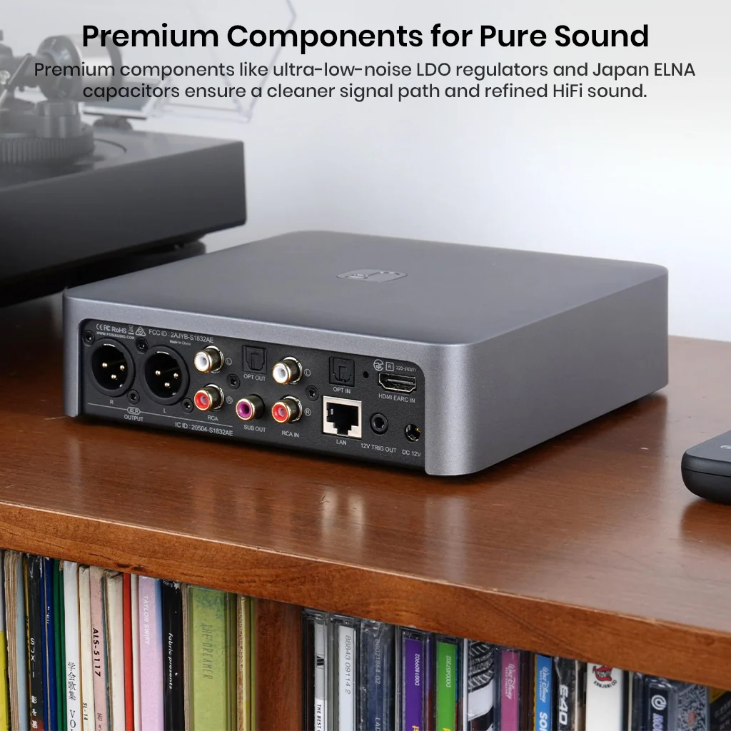Fosi Audio – S3 Balanced HiFi Streamer / DAC / Preamp - Image 13