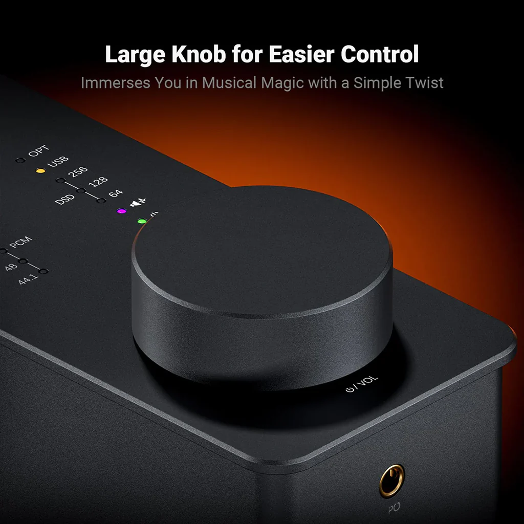 Fosi Audio - SK02 ES9038Q2M Desktop DAC and Headphone Amplifier - Image 3