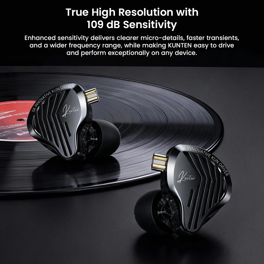 GK - KUNTEN 10mm Super-Linear DD Driver IEM - Image 8