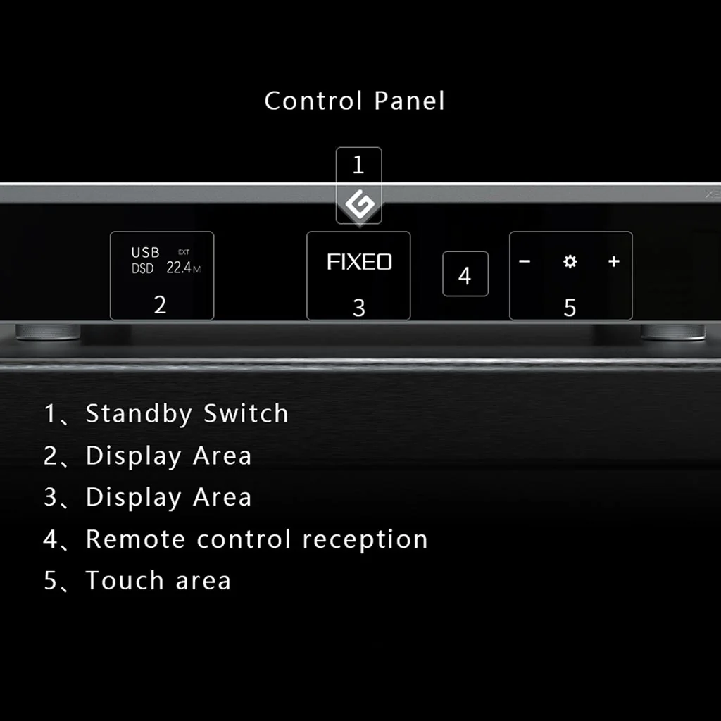 GUSTARD X30 Quad ES9039SPRO Network Streaming DAC - Image 11