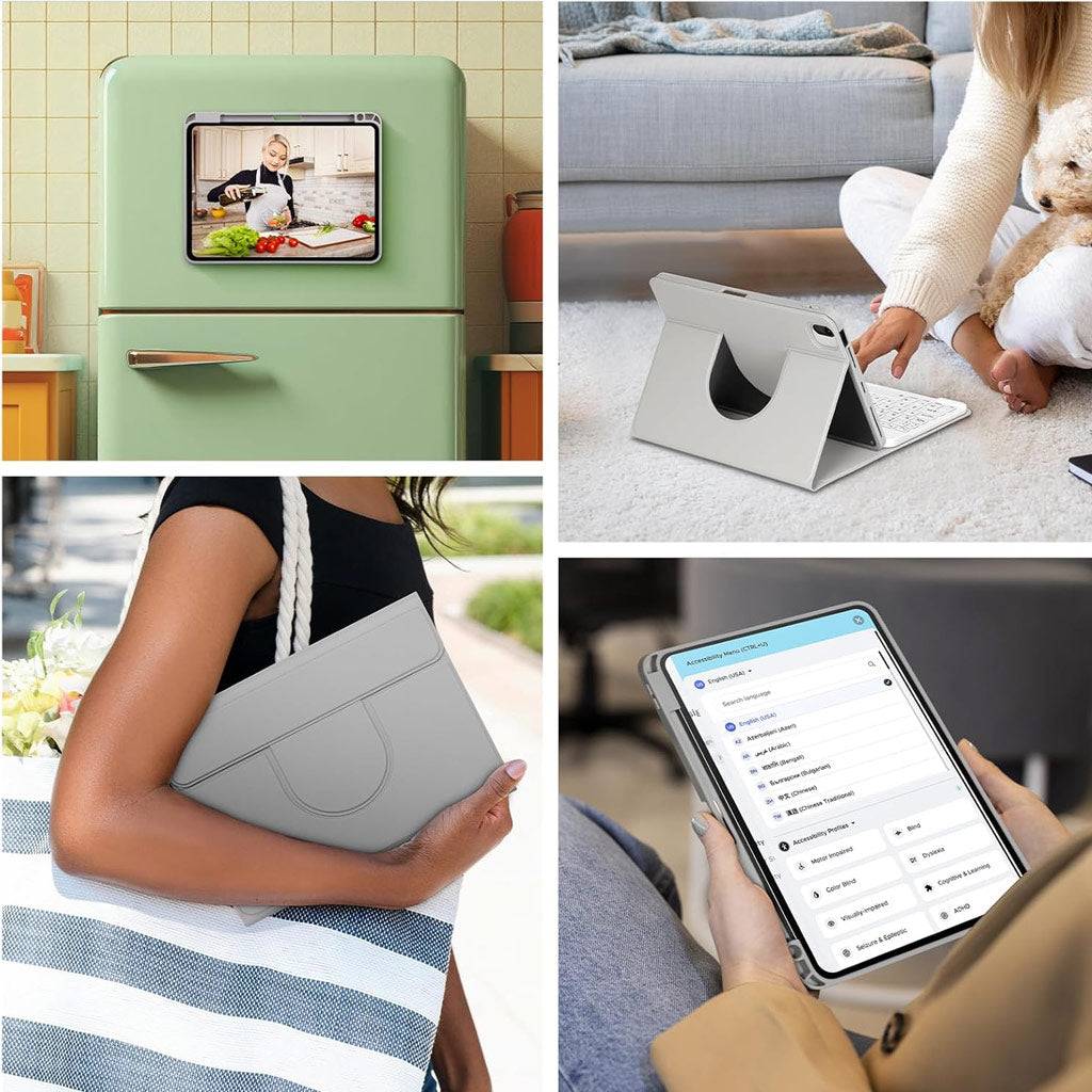 HDT-Pro11 Keyboard Case for iPad Pro 11 M4 2024 with Transparent Design - Image 15