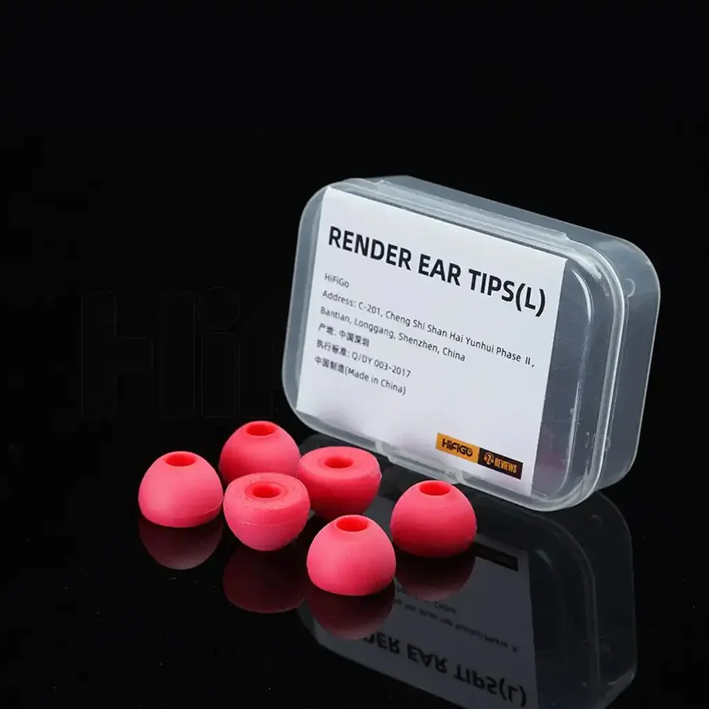 HiFiGo x ZEOS - Render Silicone Memory Foam Eartips - Image 16