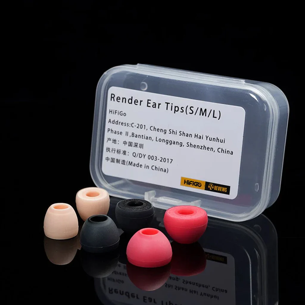 HiFiGo x ZEOS - Render Silicone Memory Foam Eartips - Image 20