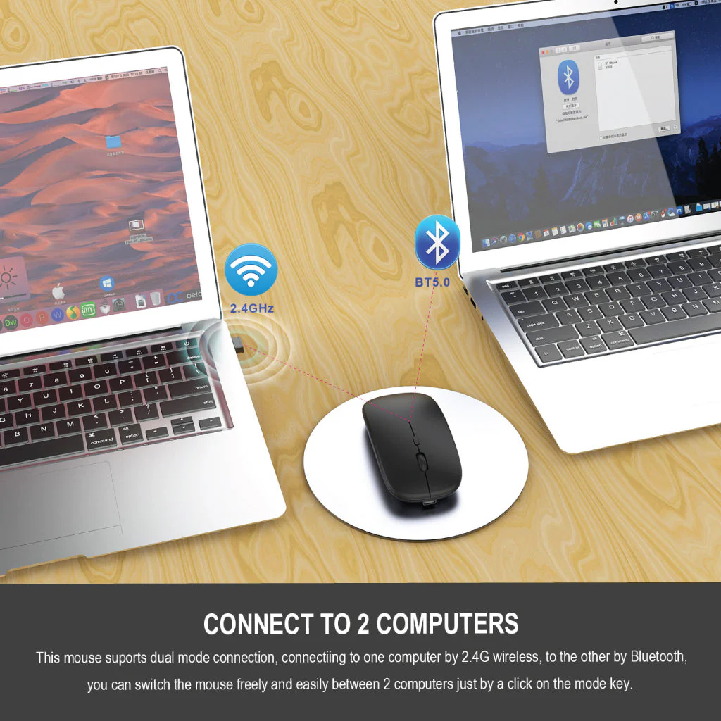 HXSJ - M90 Wireless Mouse - Image 9