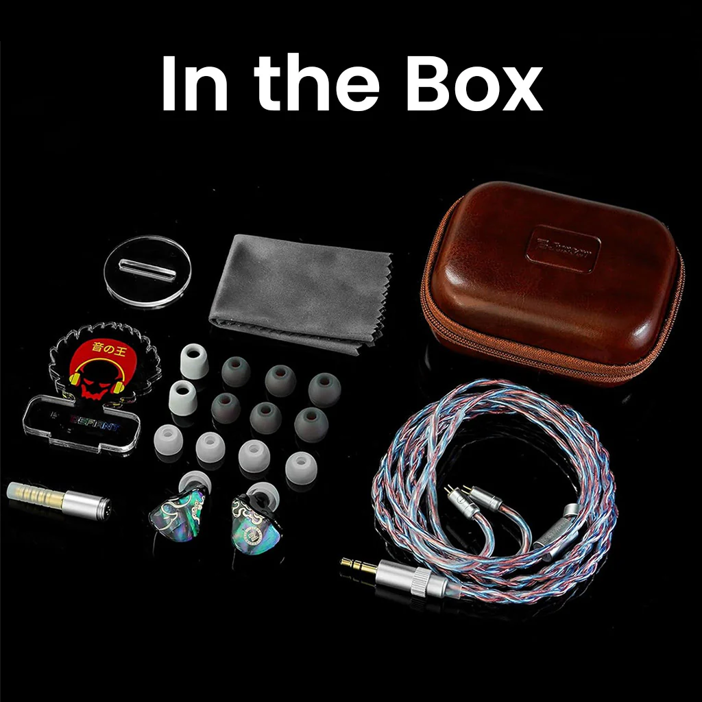 JUZEAR x Z Reviews Defiant 1DD+3BA Hybrid IEMs - Image 12
