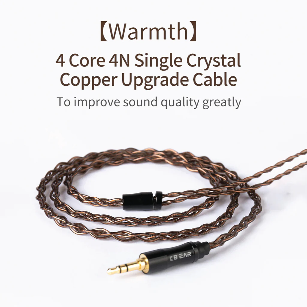 KBEAR - 4 Core Warmth Upgrade Cable for IEM - Image 11