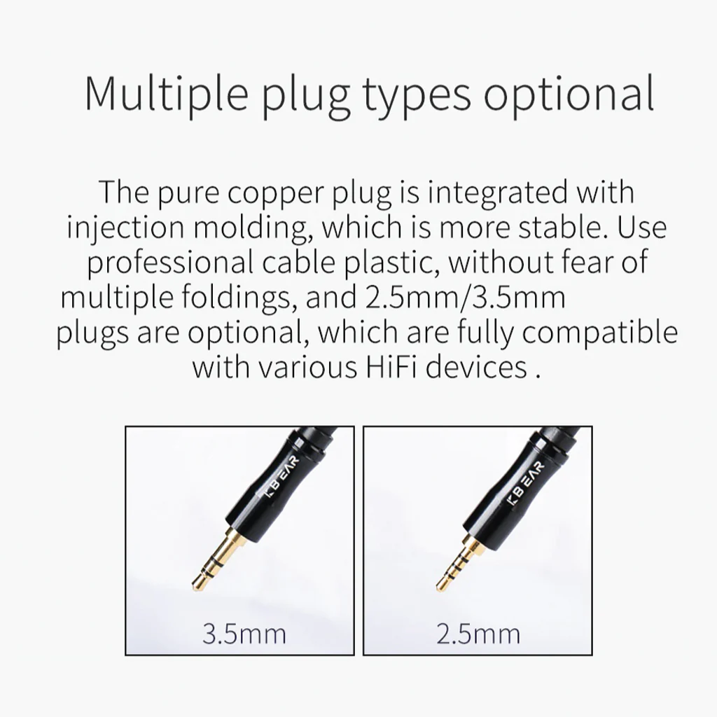 KBEAR - 4 Core Warmth Upgrade Cable for IEM - Image 25
