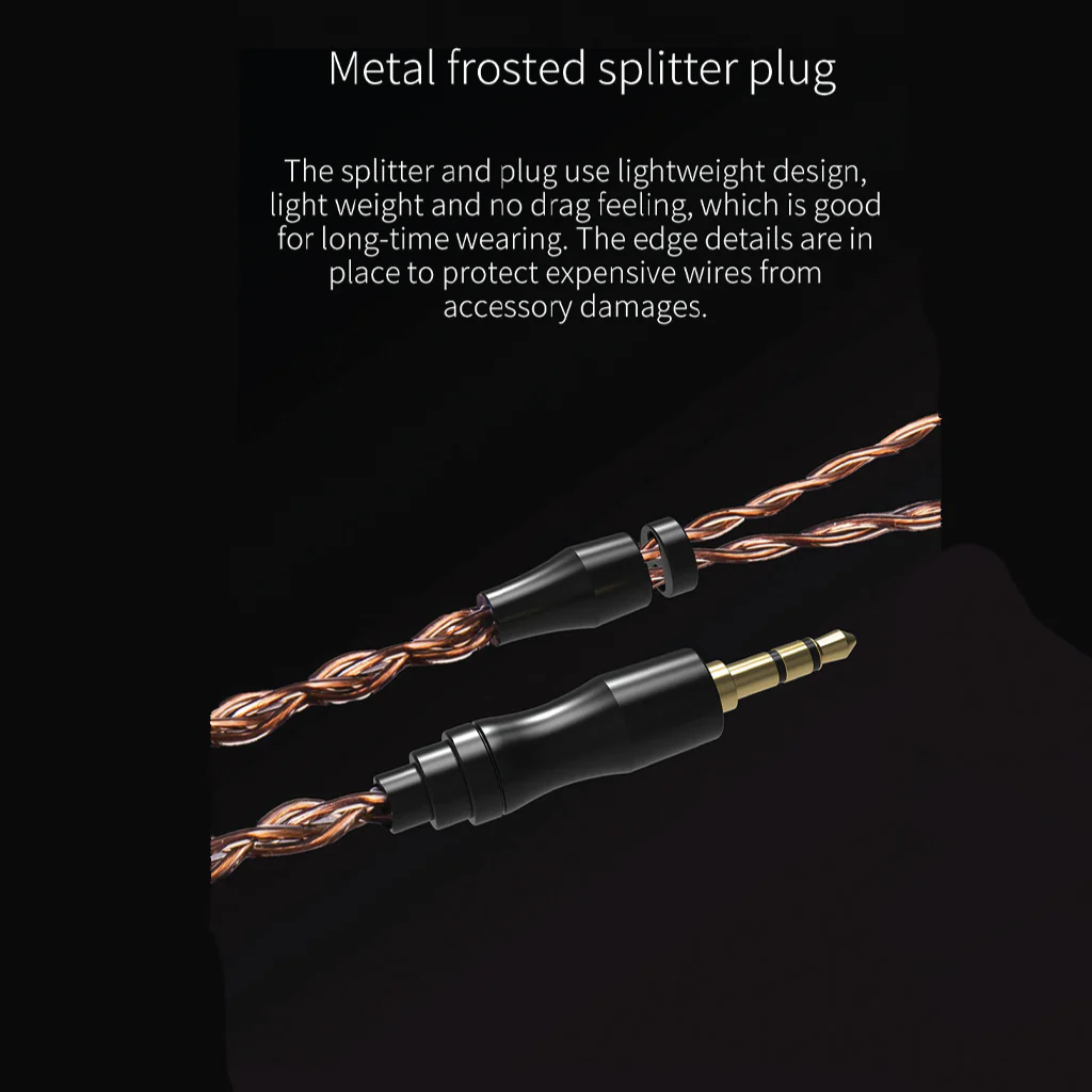 KBEAR - 4 Core Warmth Upgrade Cable for IEM - Image 33